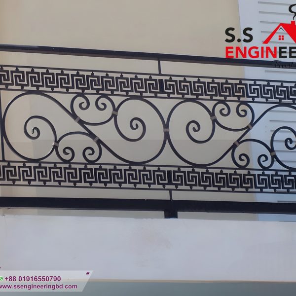 MS Laser-Cut Balcony Railing