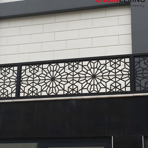 MS Laser-Cut Balcony Railing