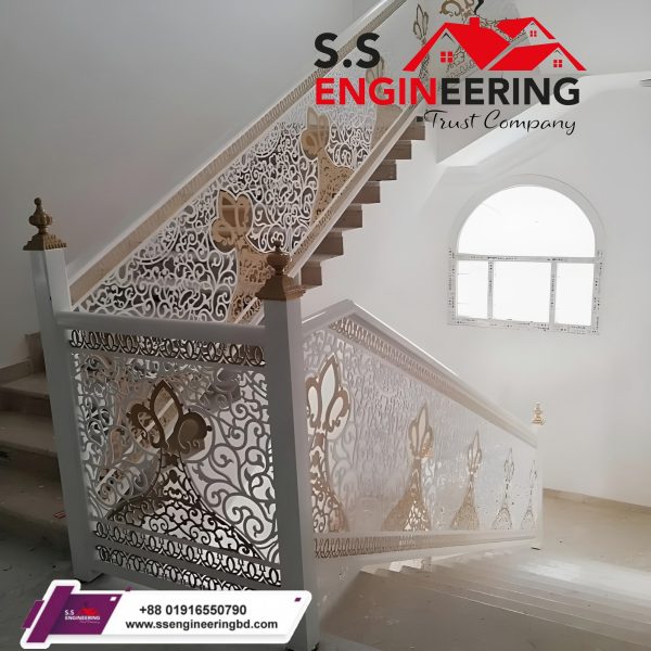 MS Laser-Cut stair Railing