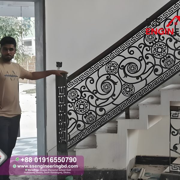 MS Laser-Cut stair Railing