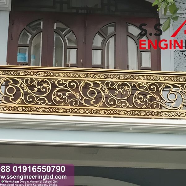 Cast Iron Balcony Railing