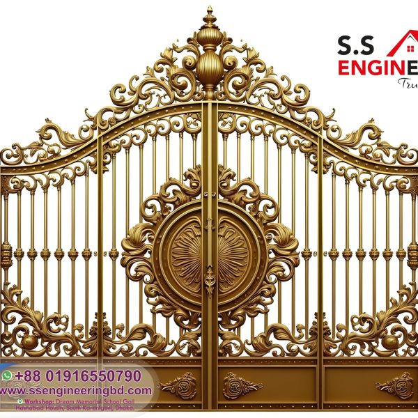 Cast iron main gate