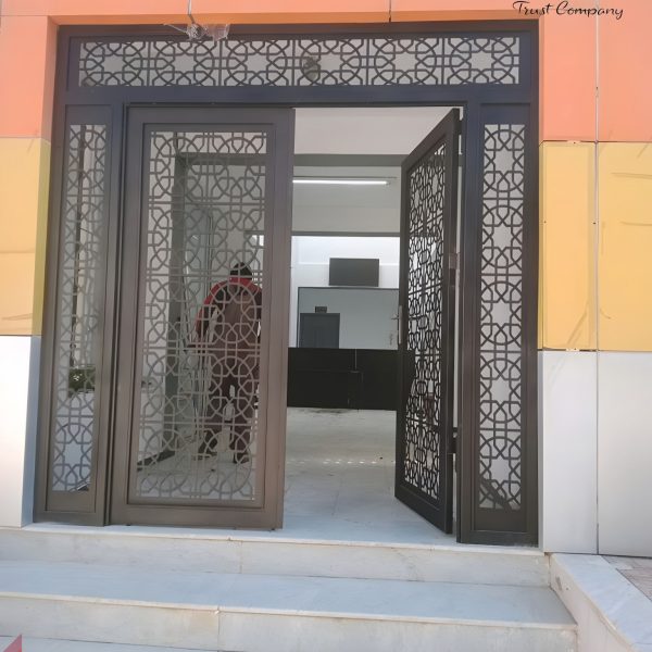 ms laser cut main gate deisgn