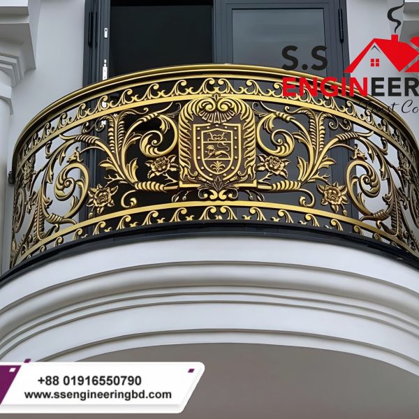 Cast Iron Balcony Railing