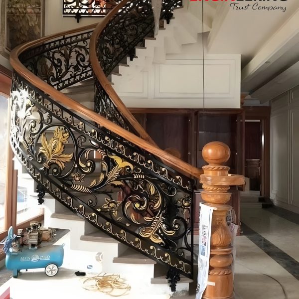 Cast Iron Stair Railing