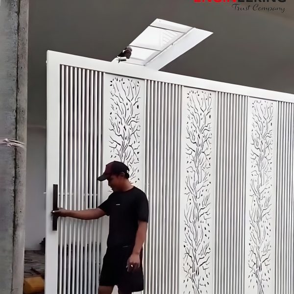 MS laser cut Main Gate