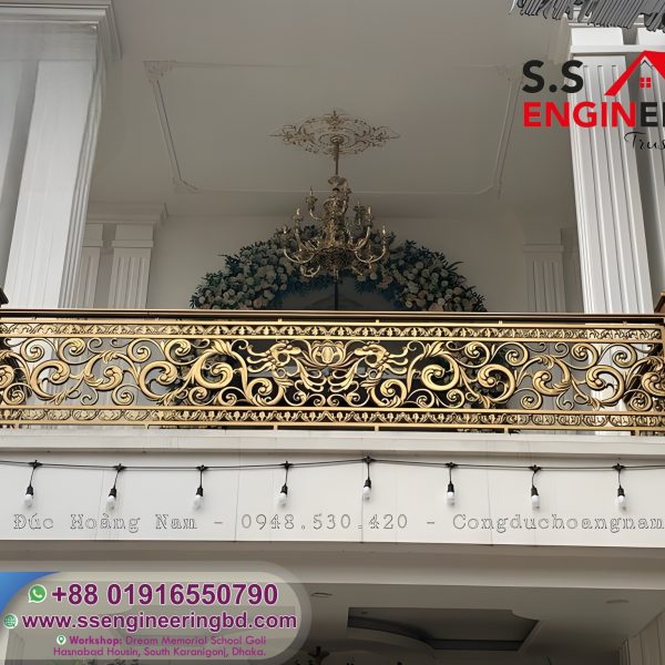 Cast Iron Balcony Railing