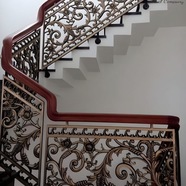 Cast Iron Stair Railing
