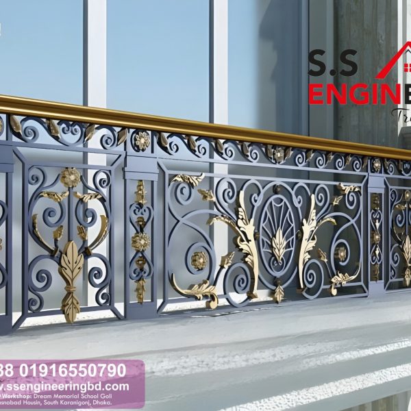 Cast Iron Balcony Railing
