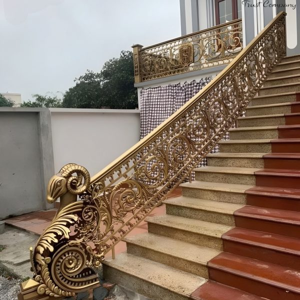 Cast Iron Stair Railing