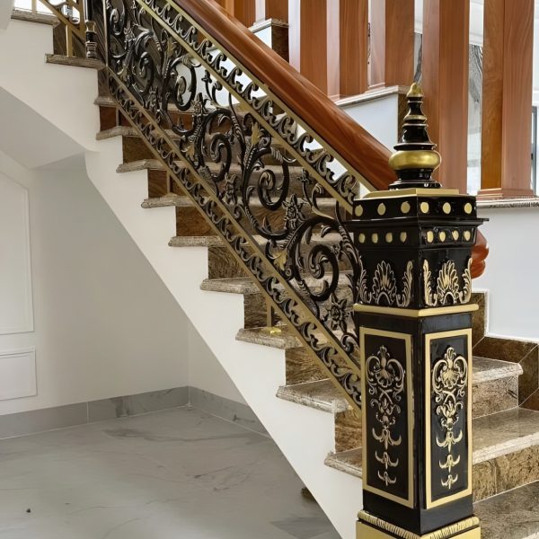 Cast Iron Stair Railing