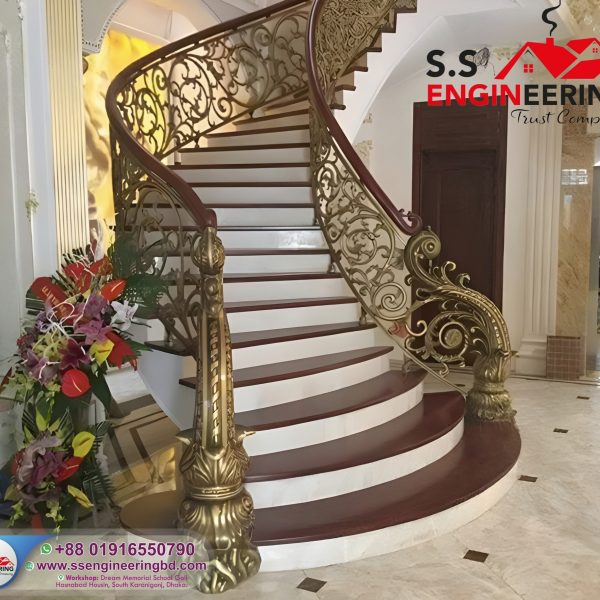 Cast Iron Stair Railing