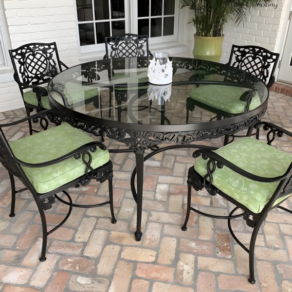 Cast-Iron-Chair-Table