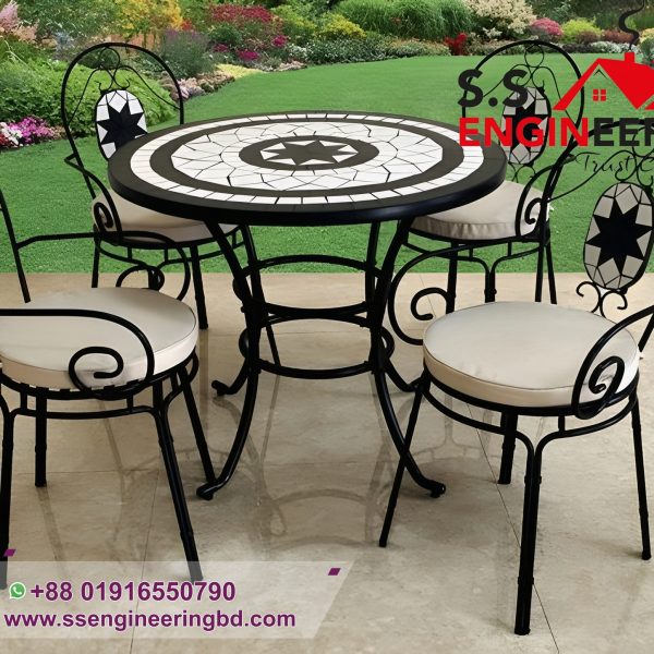 Cast-Iron-Chair-Table