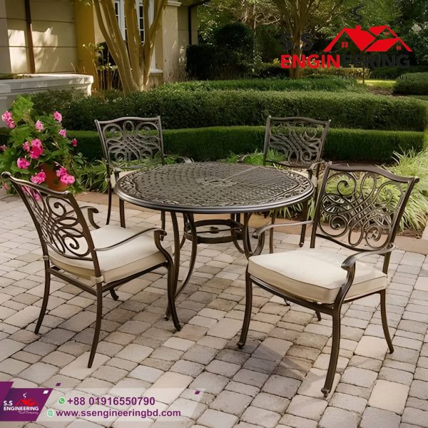 Cast-Iron-Chair-Table