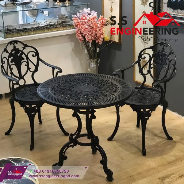 Cast-Iron-Chair-Table
