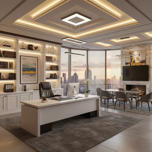 luxurious office interior: